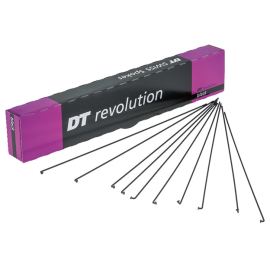 Revolution black spokes 14 / 17 g = 2 / 1.5 mm box 72, 252 mm