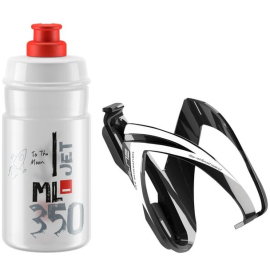 Ceo Jet youth bottle kit includes cage and 66 mm 350 ml bottle red