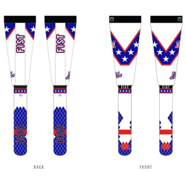 Special Edition Evel Knievel Moto sock White - SM/MD