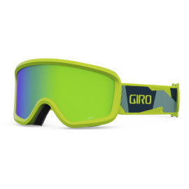CHICO 20 YOUTH SNOW GOGGLE 2024 ANO LIME GEO CAMO  LODEN GREEN LENSES