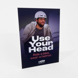 Use Your Head A4 Strut Card  Adults