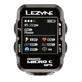 Lezyne - Micro GPS Colour - Black