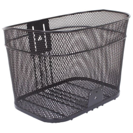 Aalborg mesh metal basket with dropped rear for cable clearance
