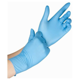 Lightweight nitrile gloves x100 medium