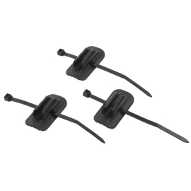 Self-adhesive cable guides