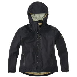 DTE women's waterproof jacket, black size 12