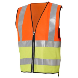 Hi-viz reflective vest conforms to EN471 standard - large / X-large