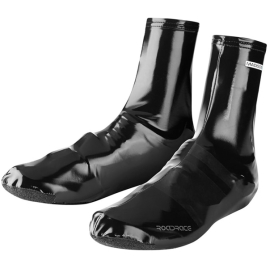 RoadRace PU Lycra aero overshoes, black medium
