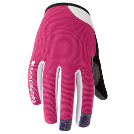 Trail youth gloves, bright berry medium