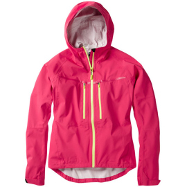 Zena women's waterproof jacket, rose red size 14