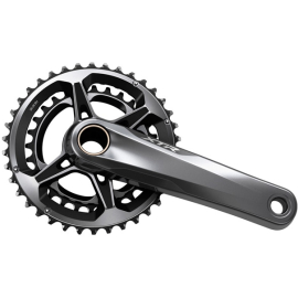 FC-M9100 XTR chainset, 48.8 mm chain line, 12-speed, 165 mm, 38 / 28T