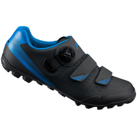 ME4 SPD Shoes, Black/Blue, Size 38