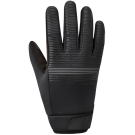 Men's Windbreak Thermal Reflective Glove, Black, Size S