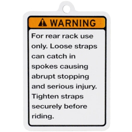2018 1120 Compression Harness Warning Label