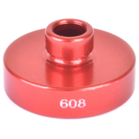 Replacement 608 open bore adapter for the WMFG small bearing press
