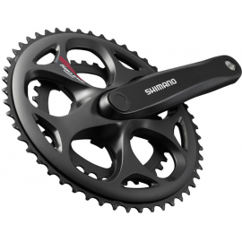 FC-A070 square taper double chainset 7-/8-speed, 50 / 34T 170 mm w/o chainguard