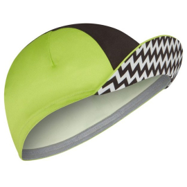 Sportive poly cotton cap, ziggy phantom / lime punch one size