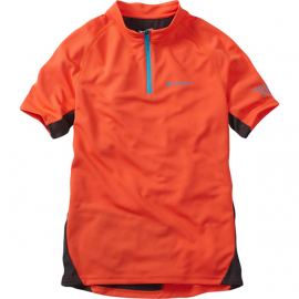 Trail youth short sleeved jersey  chilli red age 5 - 6