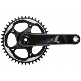SRAM FORCE1 CRANK SET BB30 172.5MM W/ 42T X-SYNC CHAINRING (BB30 BEARINGS NOT INCLUDED):  11SPD 172.5MM 42T