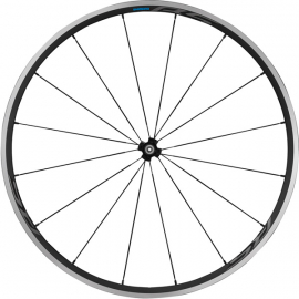 WH-RS300 clincher wheel, 100 mm Q/R axle, front, black